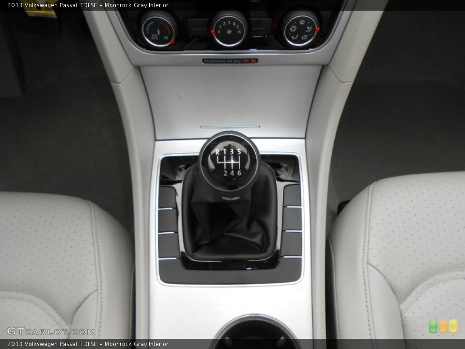 Moonrock Gray Interior Transmission for the 2013 Volkswagen Passat TDI SE #76427268