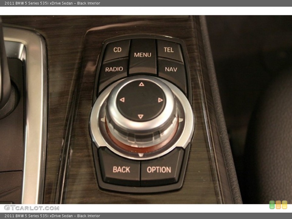 Black Interior Controls for the 2011 BMW 5 Series 535i xDrive Sedan #76429239
