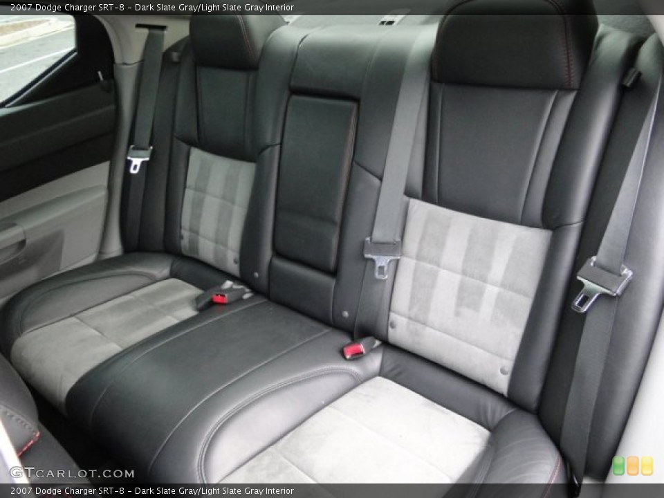 Dark Slate Gray/Light Slate Gray Interior Rear Seat for the 2007 Dodge Charger SRT-8 #76430436