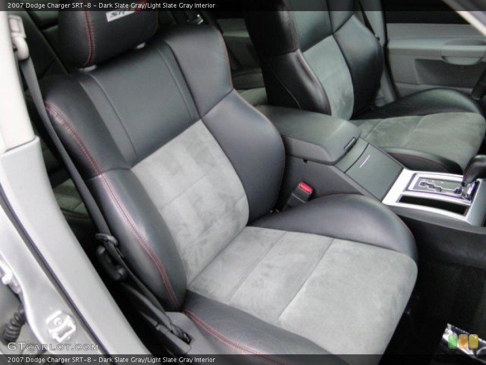 Dark Slate Gray/Light Slate Gray Interior Front Seat for the 2007 Dodge Charger SRT-8 #76430443