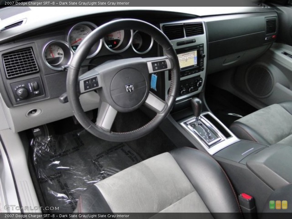 Dark Slate Gray/Light Slate Gray Interior Photo for the 2007 Dodge Charger SRT-8 #76430448