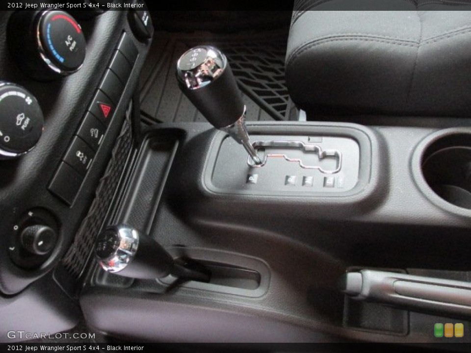 Black Interior Transmission for the 2012 Jeep Wrangler Sport S 4x4 #76430547