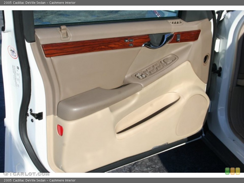 Cashmere Interior Door Panel for the 2005 Cadillac DeVille Sedan #76435005