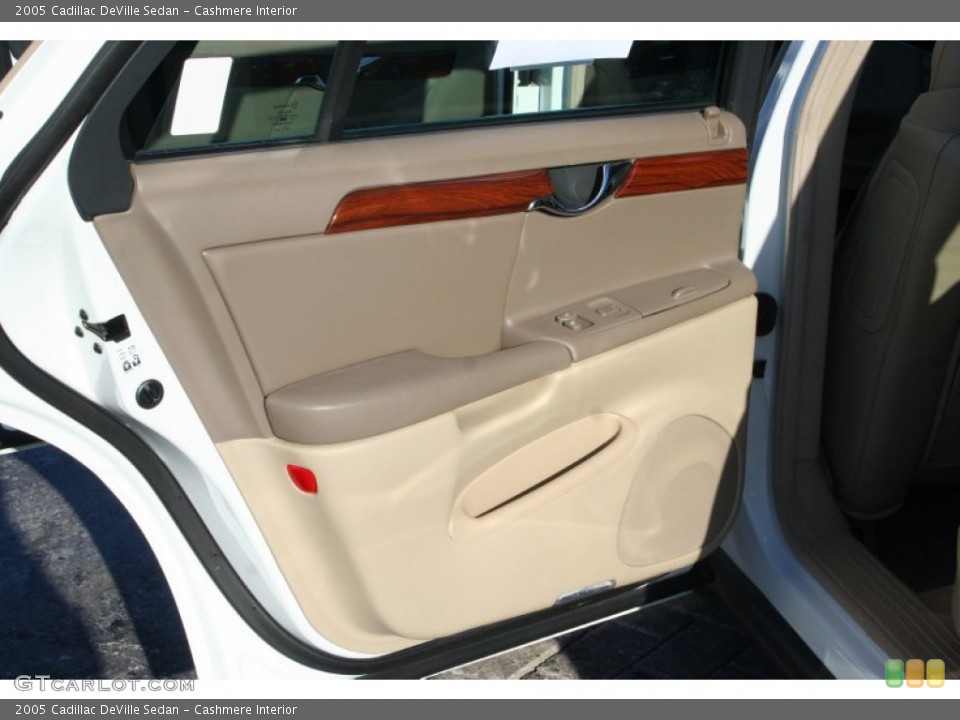 Cashmere Interior Door Panel for the 2005 Cadillac DeVille Sedan #76435016