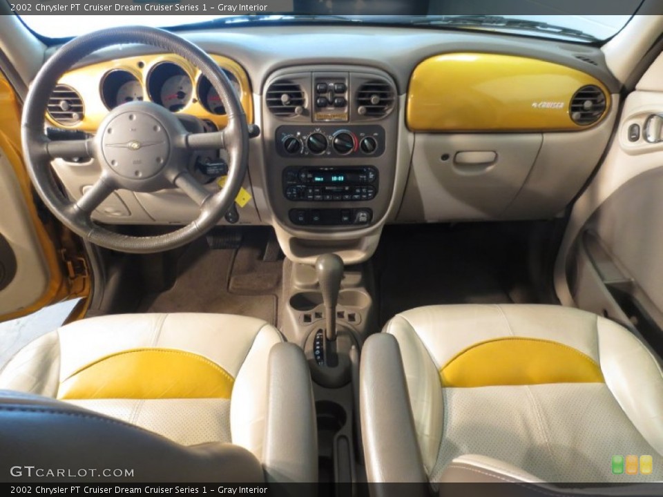 Gray Interior Dashboard for the 2002 Chrysler PT Cruiser Dream Cruiser Series 1 #76436116