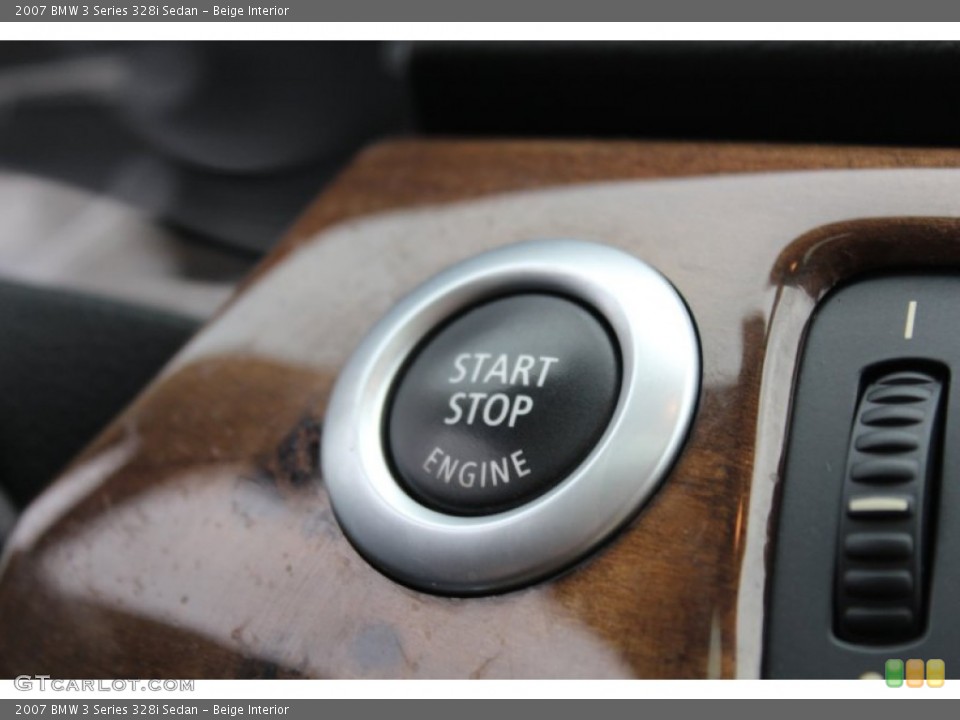 Beige Interior Controls for the 2007 BMW 3 Series 328i Sedan #76436191