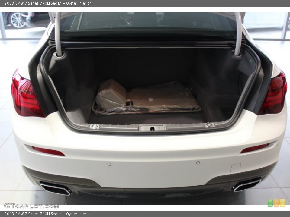 Oyster Interior Trunk for the 2013 BMW 7 Series 740Li Sedan #76437626