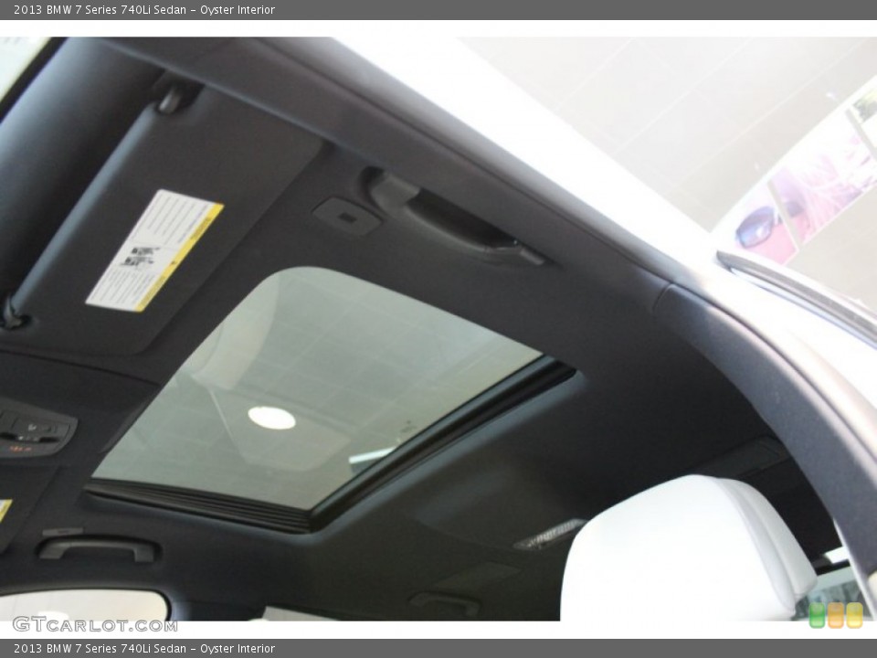 Oyster Interior Sunroof for the 2013 BMW 7 Series 740Li Sedan #76437651