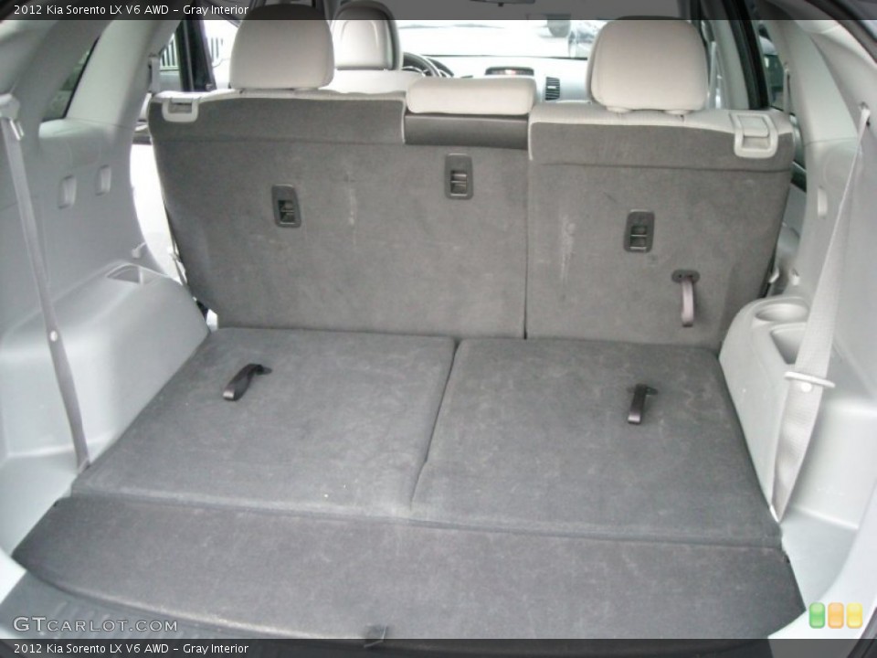 Gray Interior Trunk for the 2012 Kia Sorento LX V6 AWD #76438399