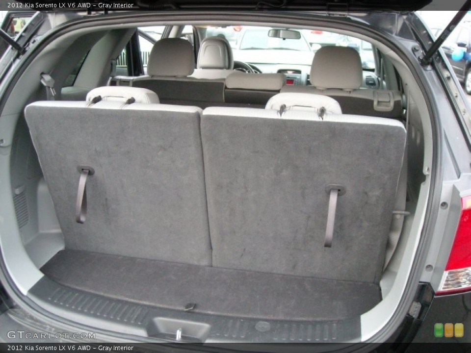 Gray Interior Trunk for the 2012 Kia Sorento LX V6 AWD #76438411