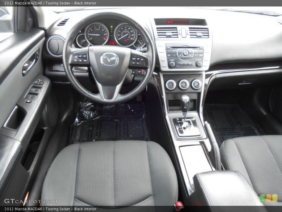 Black Interior Photo for the 2012 Mazda MAZDA6 i Touring Sedan #76438551