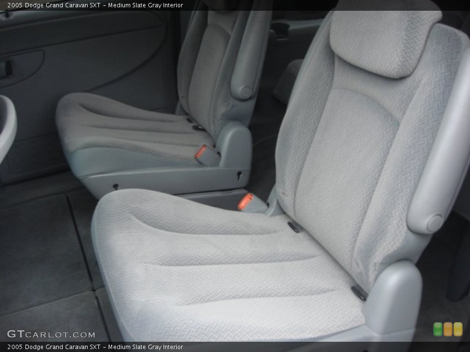 Medium Slate Gray Interior Rear Seat for the 2005 Dodge Grand Caravan SXT #76438848