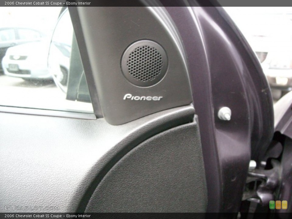 Ebony Interior Audio System for the 2006 Chevrolet Cobalt SS Coupe #76439109