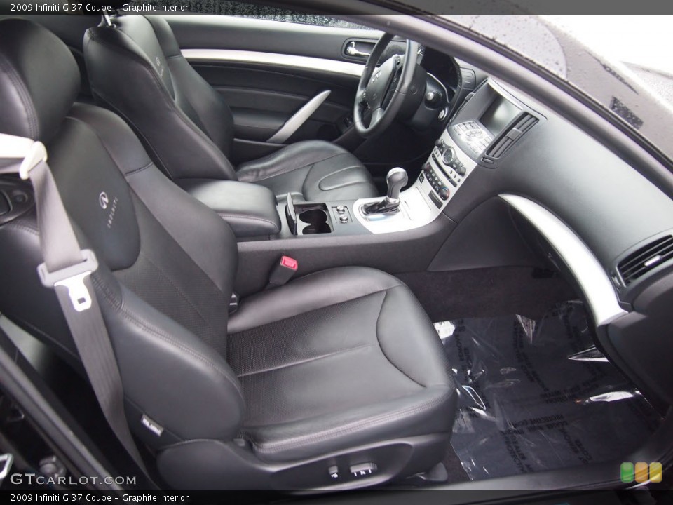 Graphite Interior Photo for the 2009 Infiniti G 37 Coupe #76440665