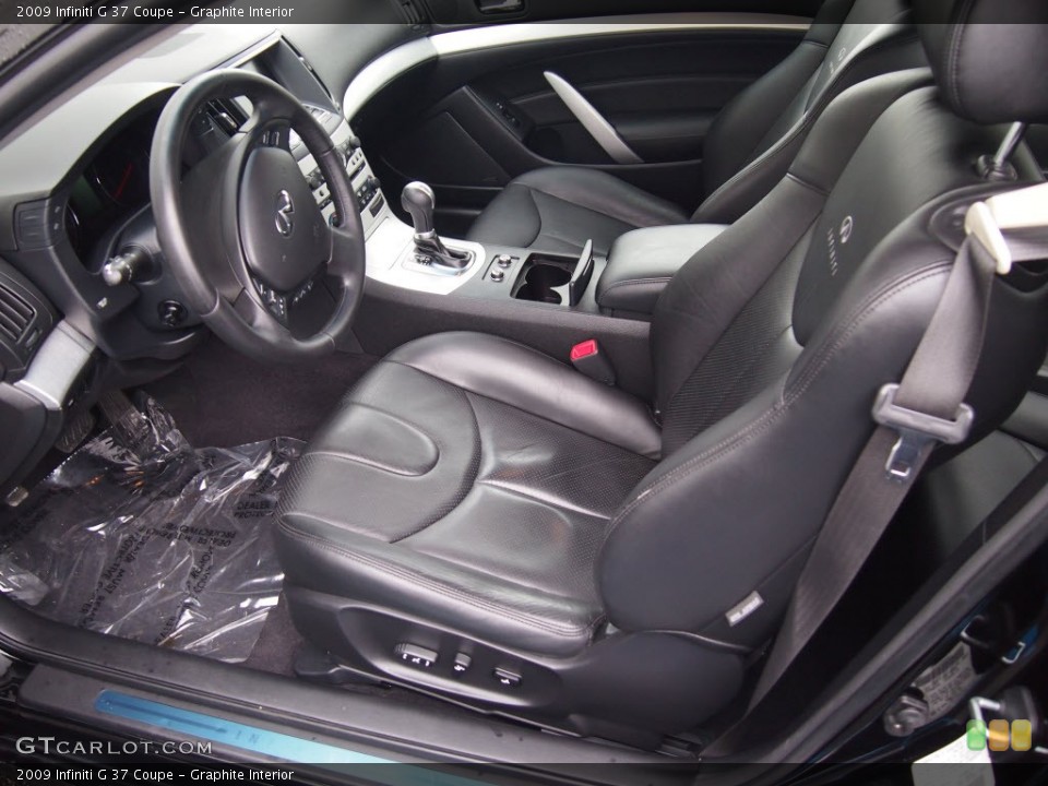 Graphite Interior Photo for the 2009 Infiniti G 37 Coupe #76440749