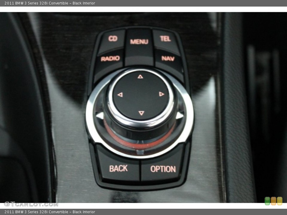 Black Interior Controls for the 2011 BMW 3 Series 328i Convertible #76446848