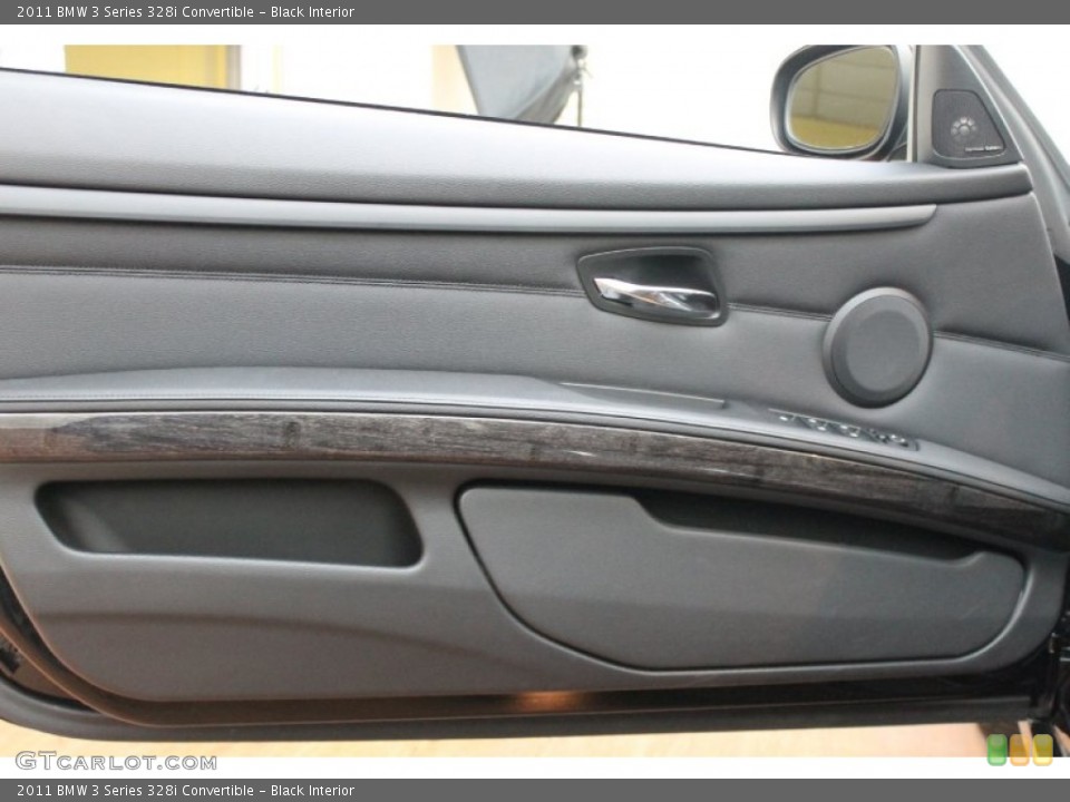 Black Interior Door Panel for the 2011 BMW 3 Series 328i Convertible #76446871