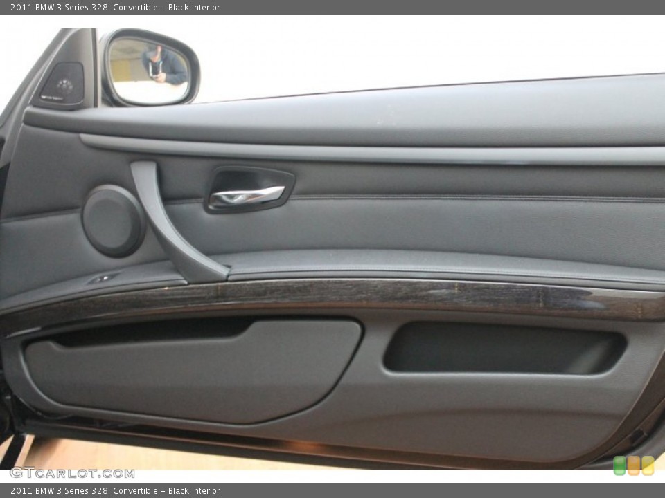 Black Interior Door Panel for the 2011 BMW 3 Series 328i Convertible #76446881