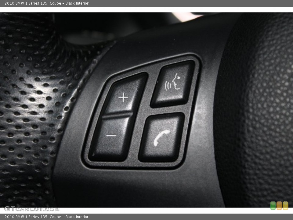 Black Interior Controls for the 2010 BMW 1 Series 135i Coupe #76447157