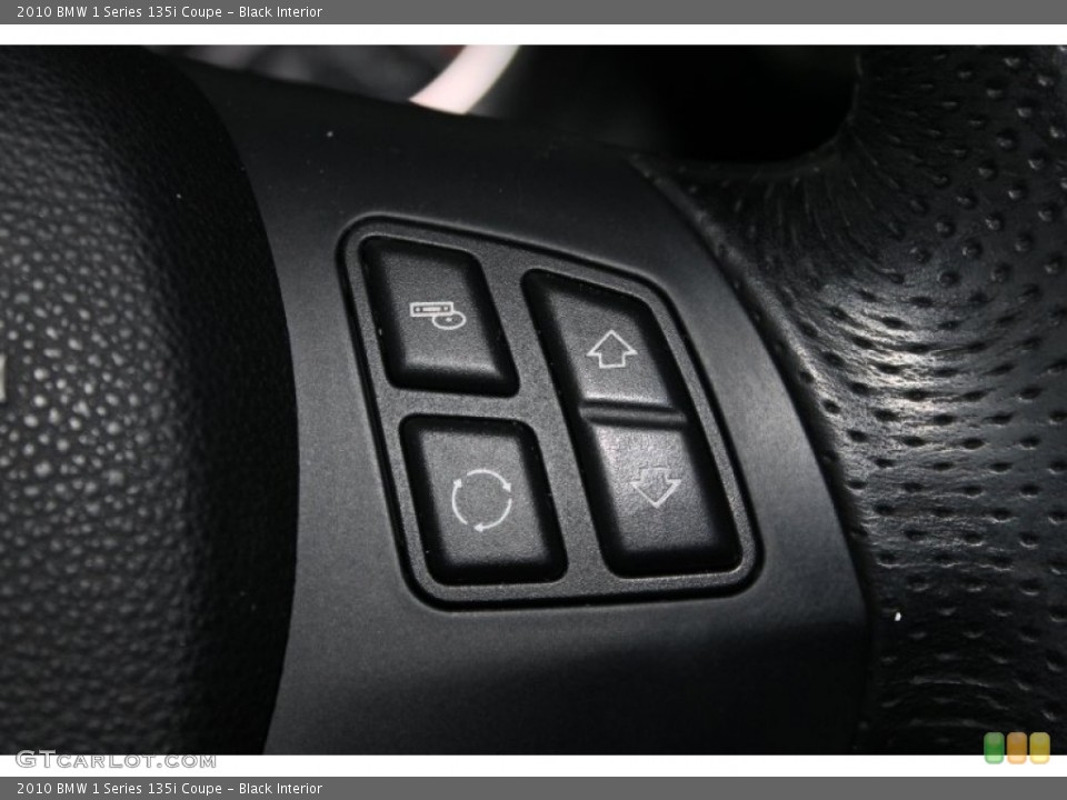 Black Interior Controls for the 2010 BMW 1 Series 135i Coupe #76447166