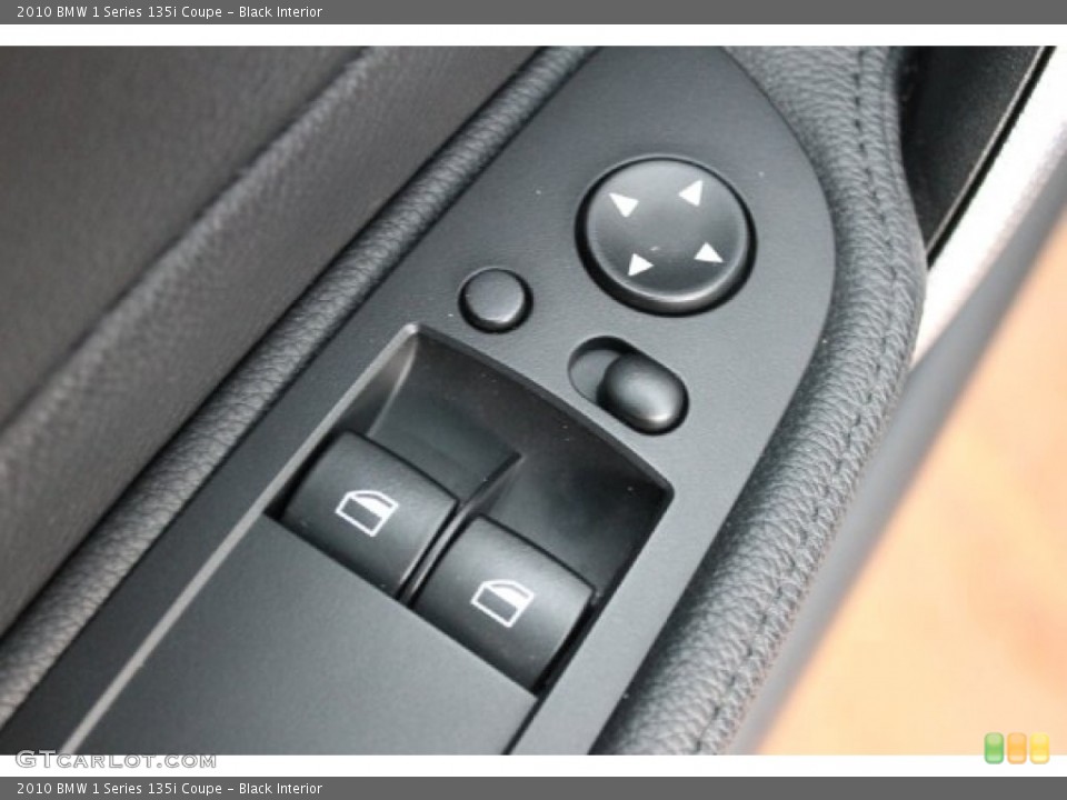 Black Interior Controls for the 2010 BMW 1 Series 135i Coupe #76447241
