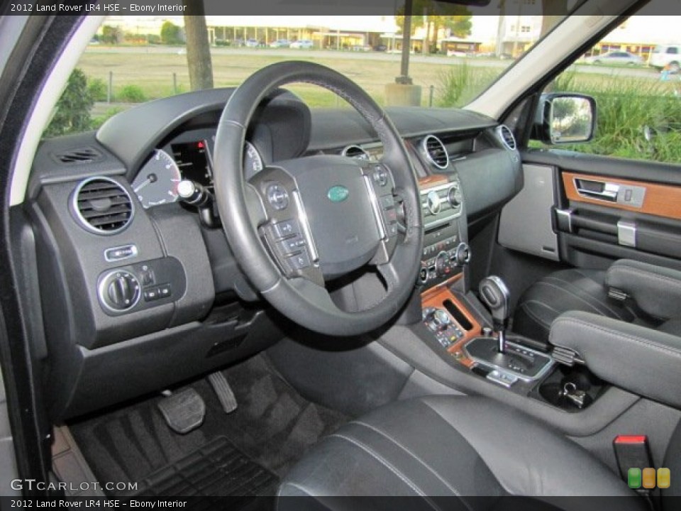 Ebony Interior Prime Interior for the 2012 Land Rover LR4 HSE #76448594