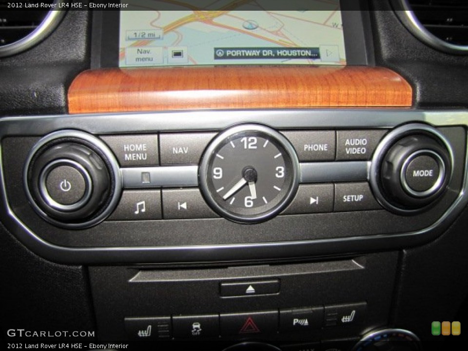 Ebony Interior Controls for the 2012 Land Rover LR4 HSE #76448678