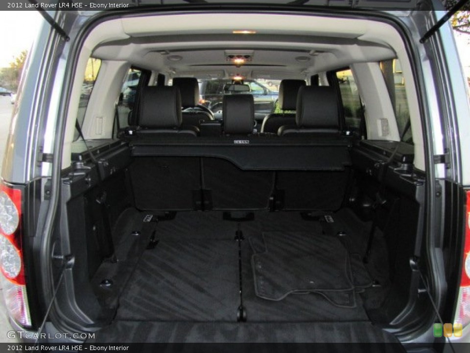 Ebony Interior Trunk for the 2012 Land Rover LR4 HSE #76448759
