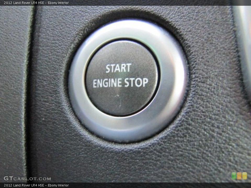 Ebony Interior Controls for the 2012 Land Rover LR4 HSE #76448882