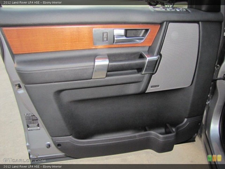 Ebony Interior Door Panel for the 2012 Land Rover LR4 HSE #76448916