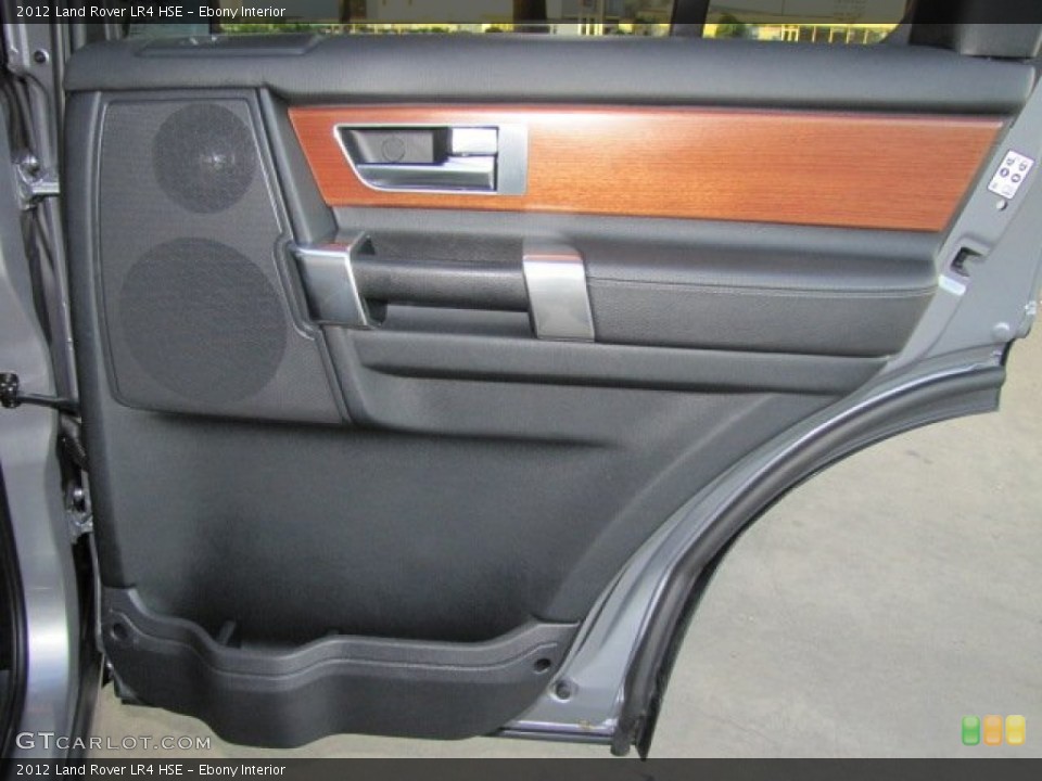 Ebony Interior Door Panel for the 2012 Land Rover LR4 HSE #76448934