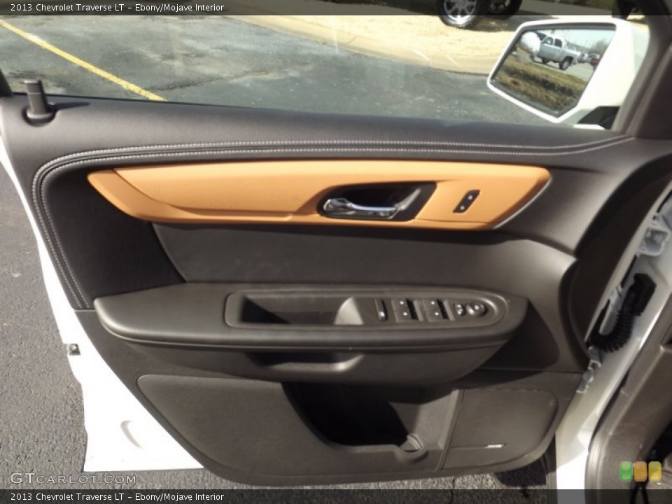 Ebony/Mojave Interior Door Panel for the 2013 Chevrolet Traverse LT #76451525