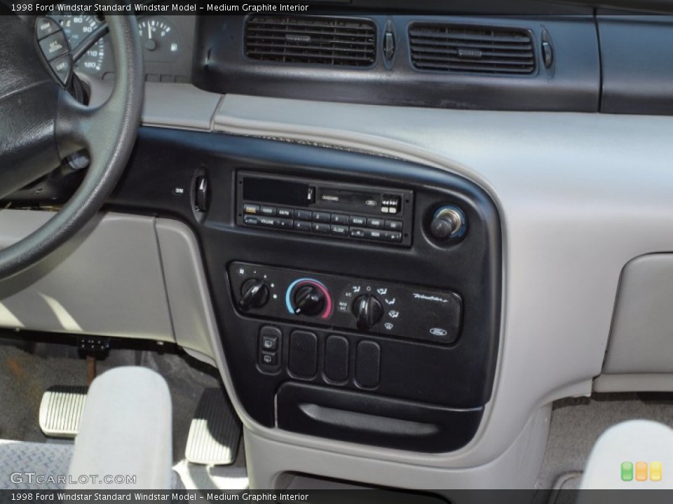 Medium Graphite Interior Controls for the 1998 Ford Windstar  #76452939
