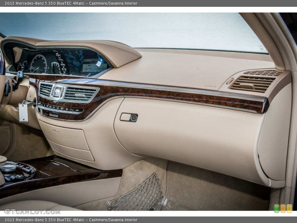 Cashmere/Savanna Interior Dashboard for the 2013 Mercedes-Benz S 350 BlueTEC 4Matic #76453995