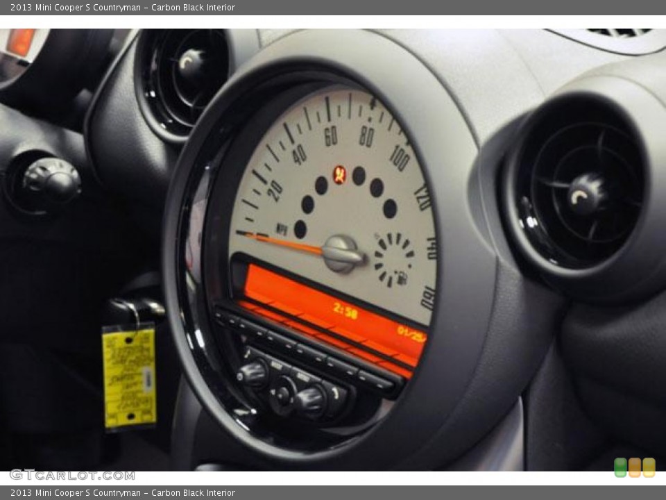 Carbon Black Interior Gauges for the 2013 Mini Cooper S Countryman #76455891