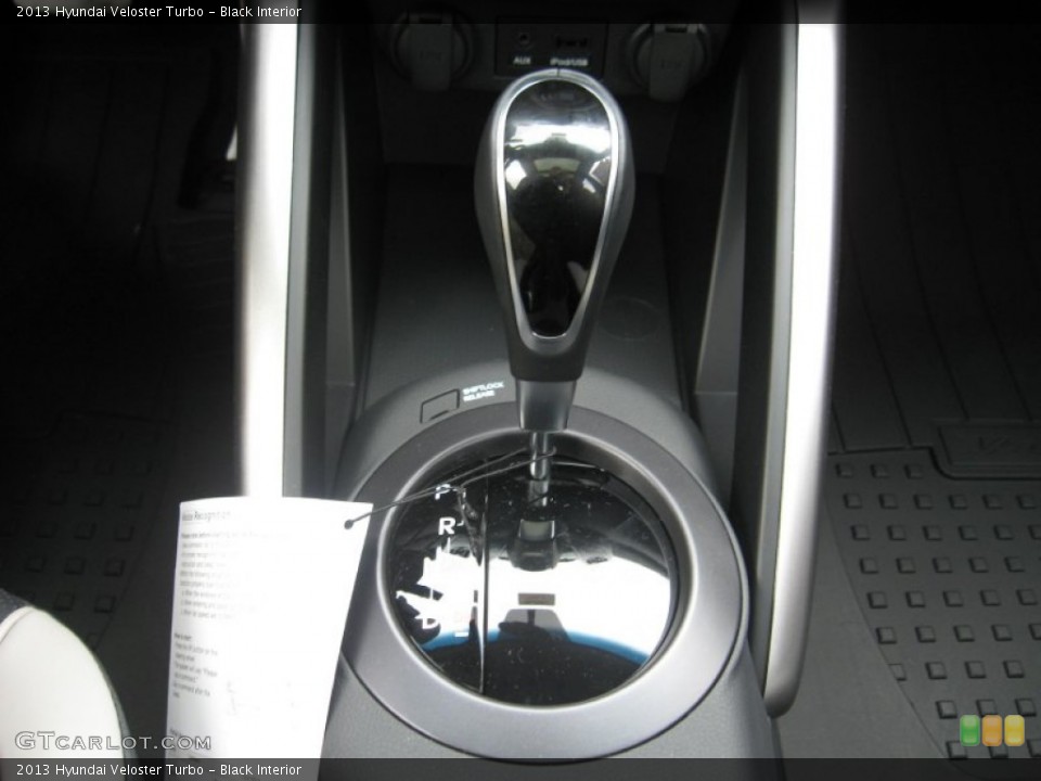 Black Interior Transmission for the 2013 Hyundai Veloster Turbo #76457357