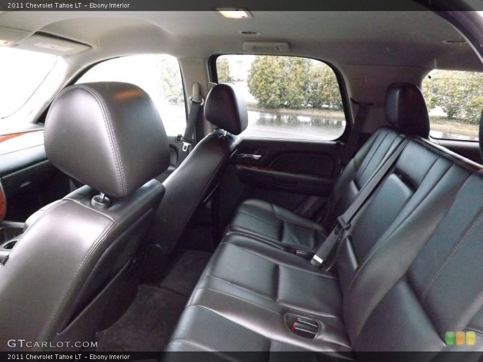 Ebony Interior Rear Seat for the 2011 Chevrolet Tahoe LT #76459695