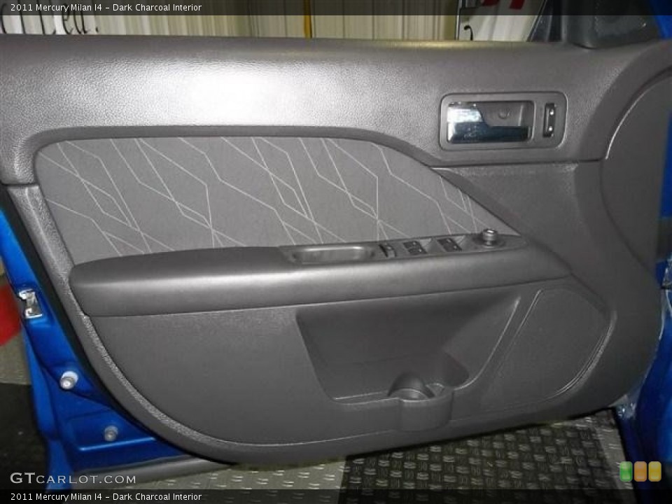 Dark Charcoal Interior Door Panel for the 2011 Mercury Milan I4 #76461659