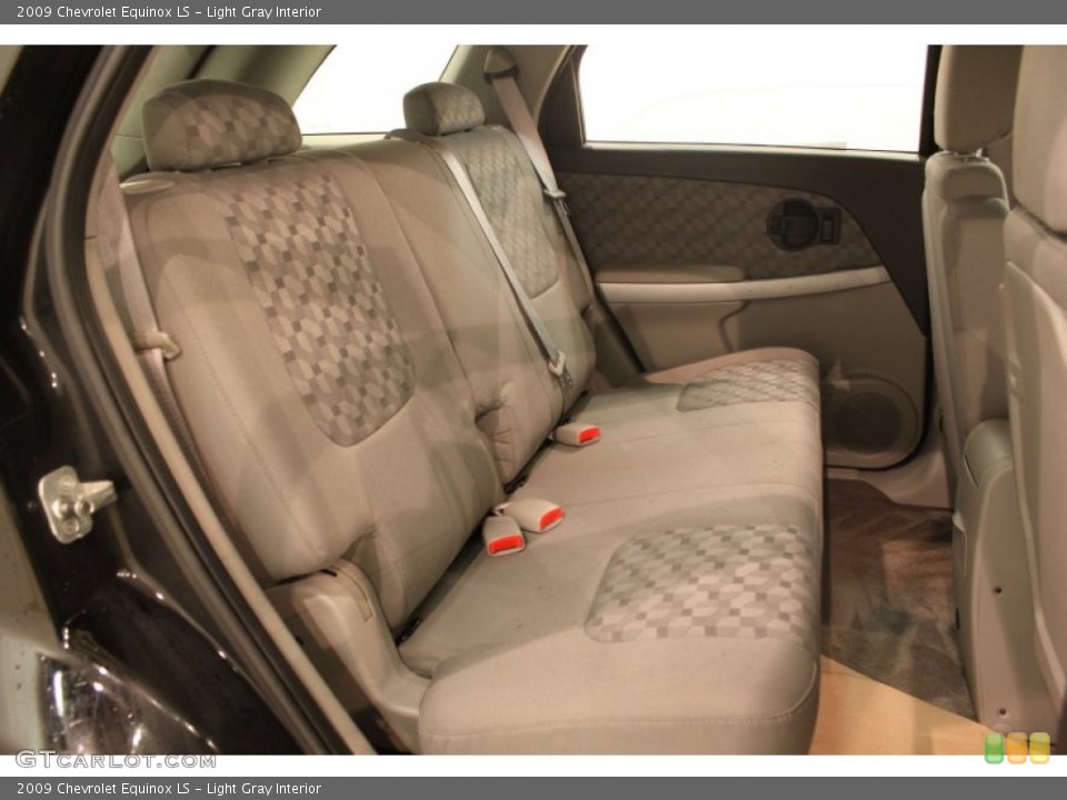 Light Gray Interior Rear Seat for the 2009 Chevrolet Equinox LS #76462715