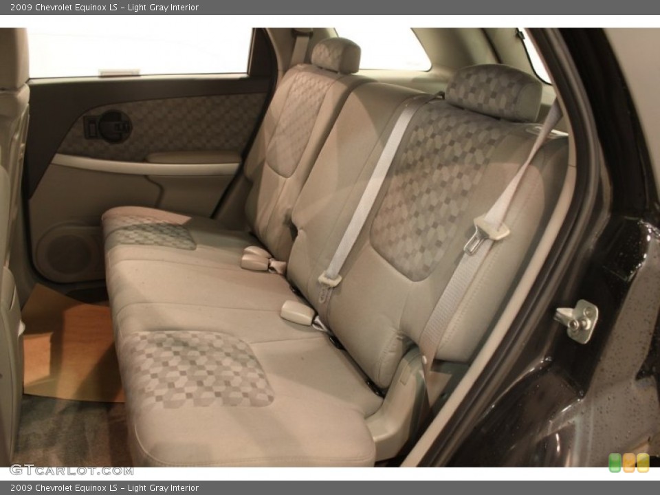 Light Gray Interior Rear Seat for the 2009 Chevrolet Equinox LS #76462736