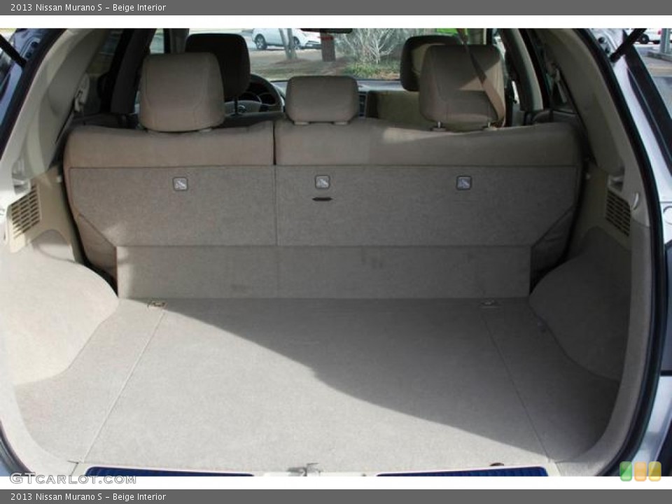 Beige Interior Trunk for the 2013 Nissan Murano S #76462964