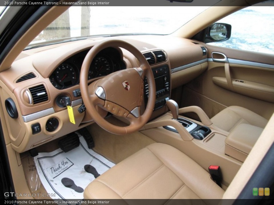 Havanna/Sand Beige Interior Prime Interior for the 2010 Porsche Cayenne Tiptronic #76463114