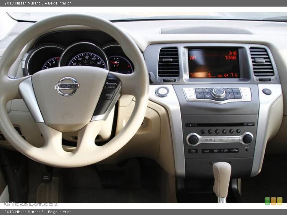 Beige Interior Dashboard for the 2013 Nissan Murano S #76463123