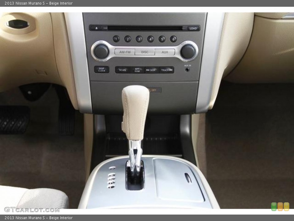 Beige Interior Transmission for the 2013 Nissan Murano S #76463144