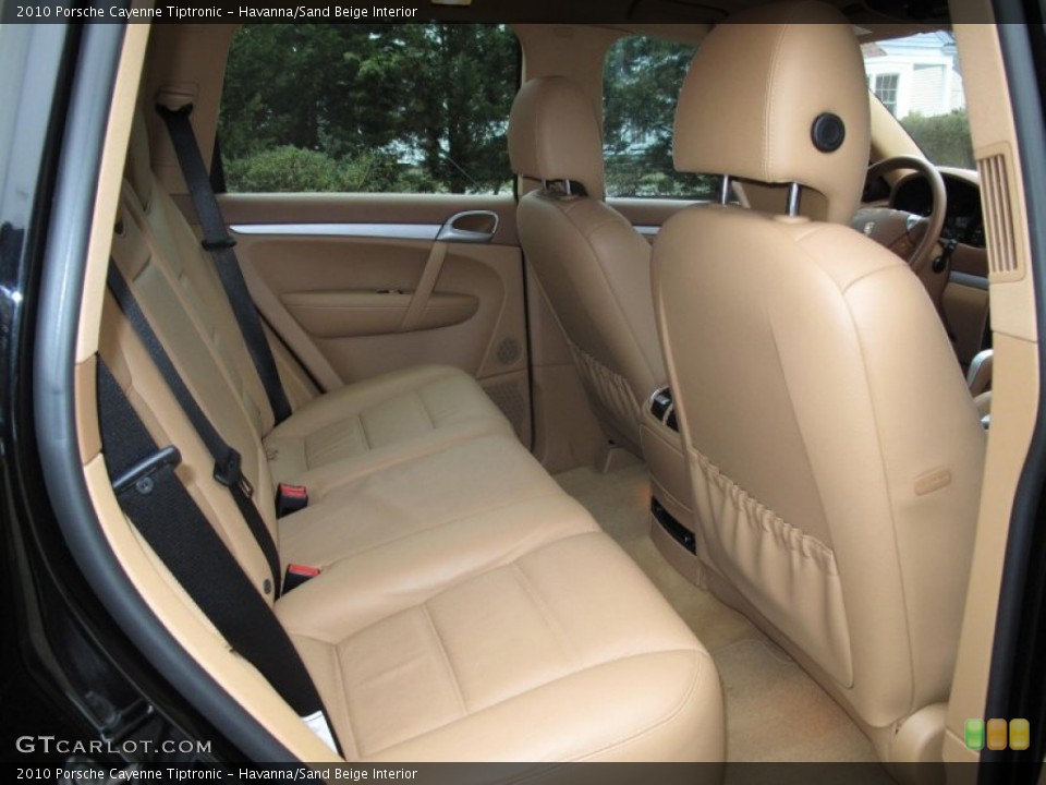 Havanna/Sand Beige Interior Rear Seat for the 2010 Porsche Cayenne Tiptronic #76463220