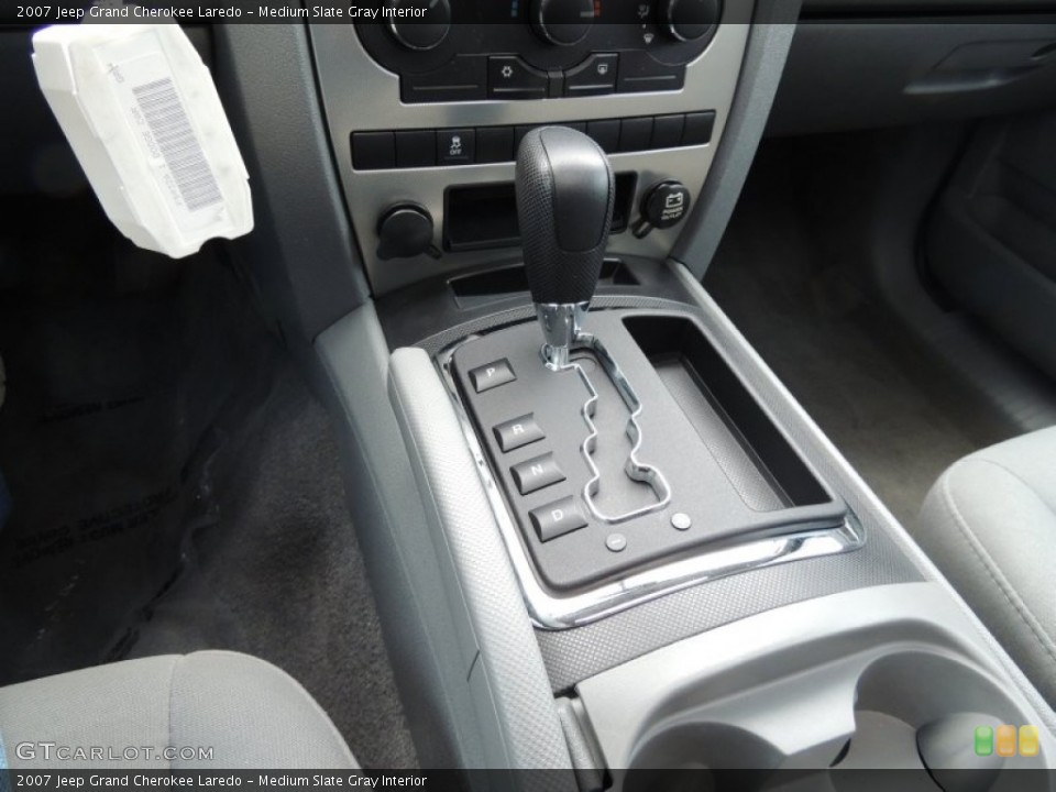 Medium Slate Gray Interior Transmission for the 2007 Jeep Grand Cherokee Laredo #76465211