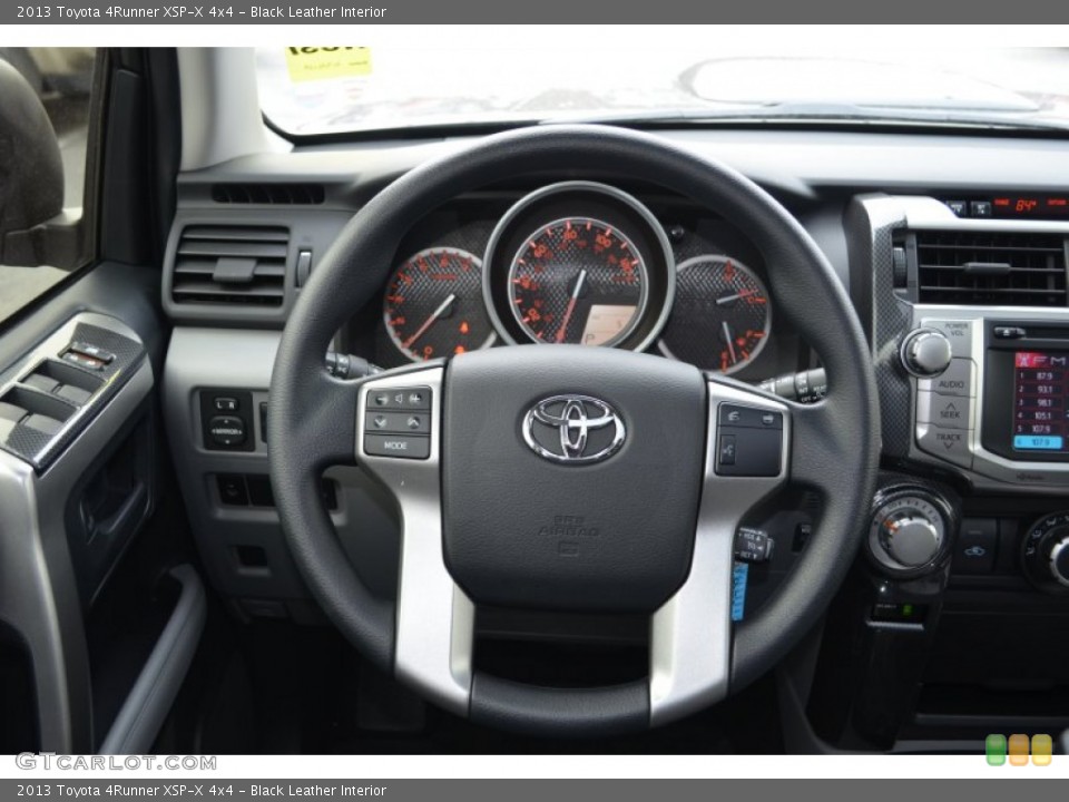 Black Leather Interior Steering Wheel for the 2013 Toyota 4Runner XSP-X 4x4 #76465279