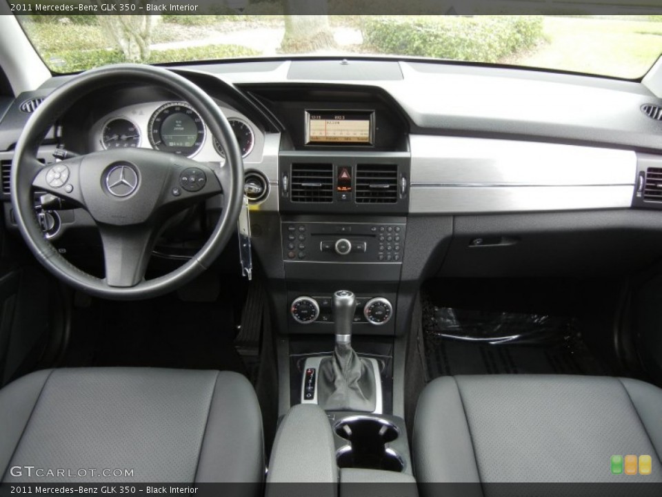 Black Interior Dashboard for the 2011 Mercedes-Benz GLK 350 #76465327