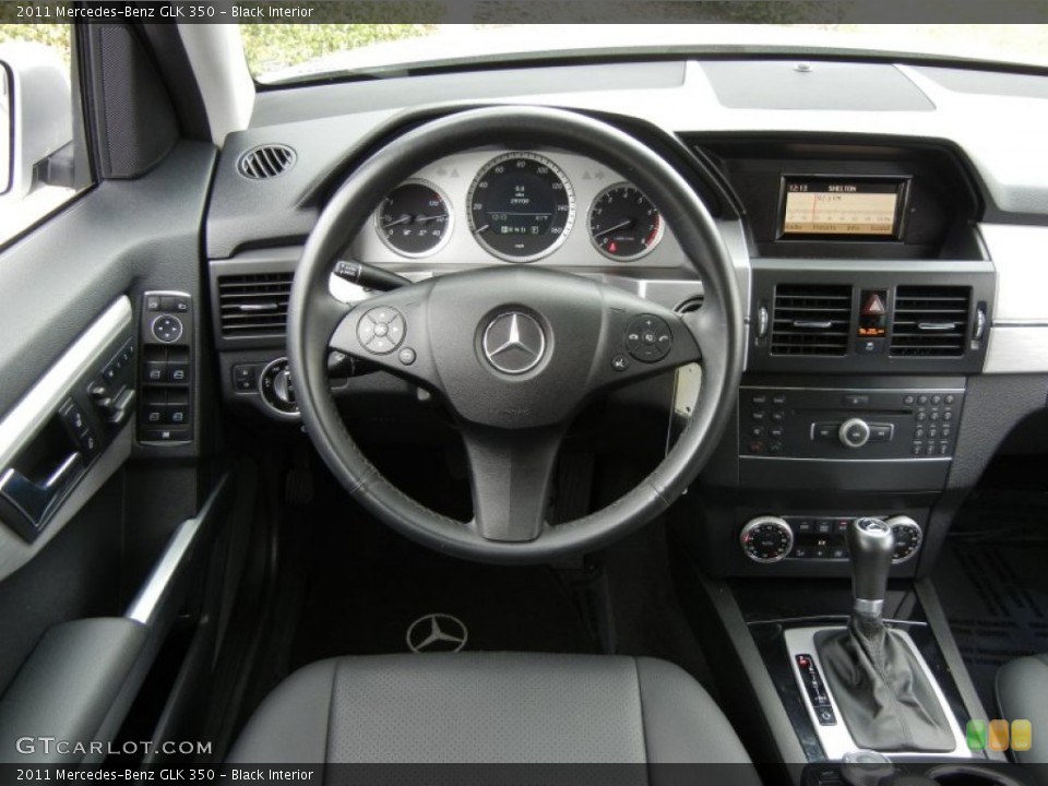 Black Interior Dashboard for the 2011 Mercedes-Benz GLK 350 #76465346