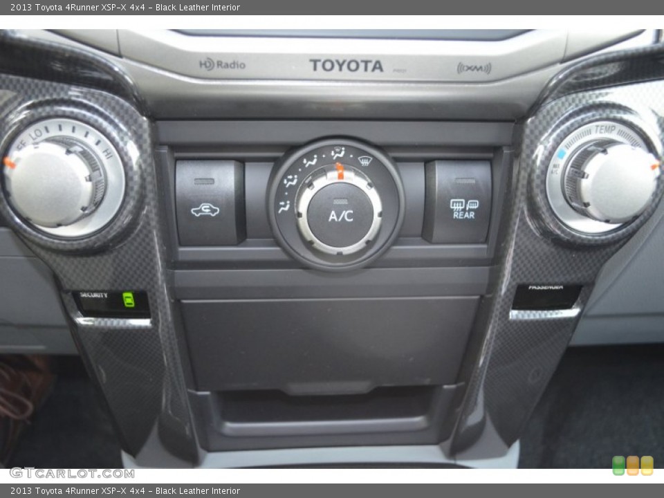 Black Leather Interior Controls for the 2013 Toyota 4Runner XSP-X 4x4 #76465415
